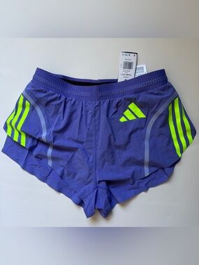 adidas [S] Adizero Women's Promo Split Brief-Lined 2” Running Shorts IT2191